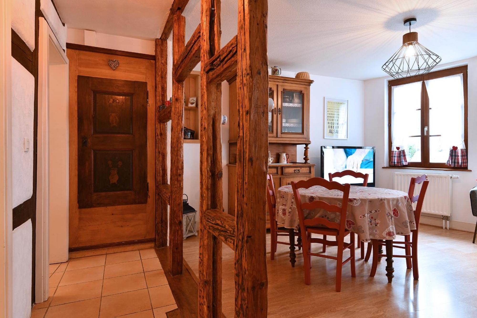 Apartmán Au Nid D'Hirondelles Ribeauvillé Exteriér fotografie