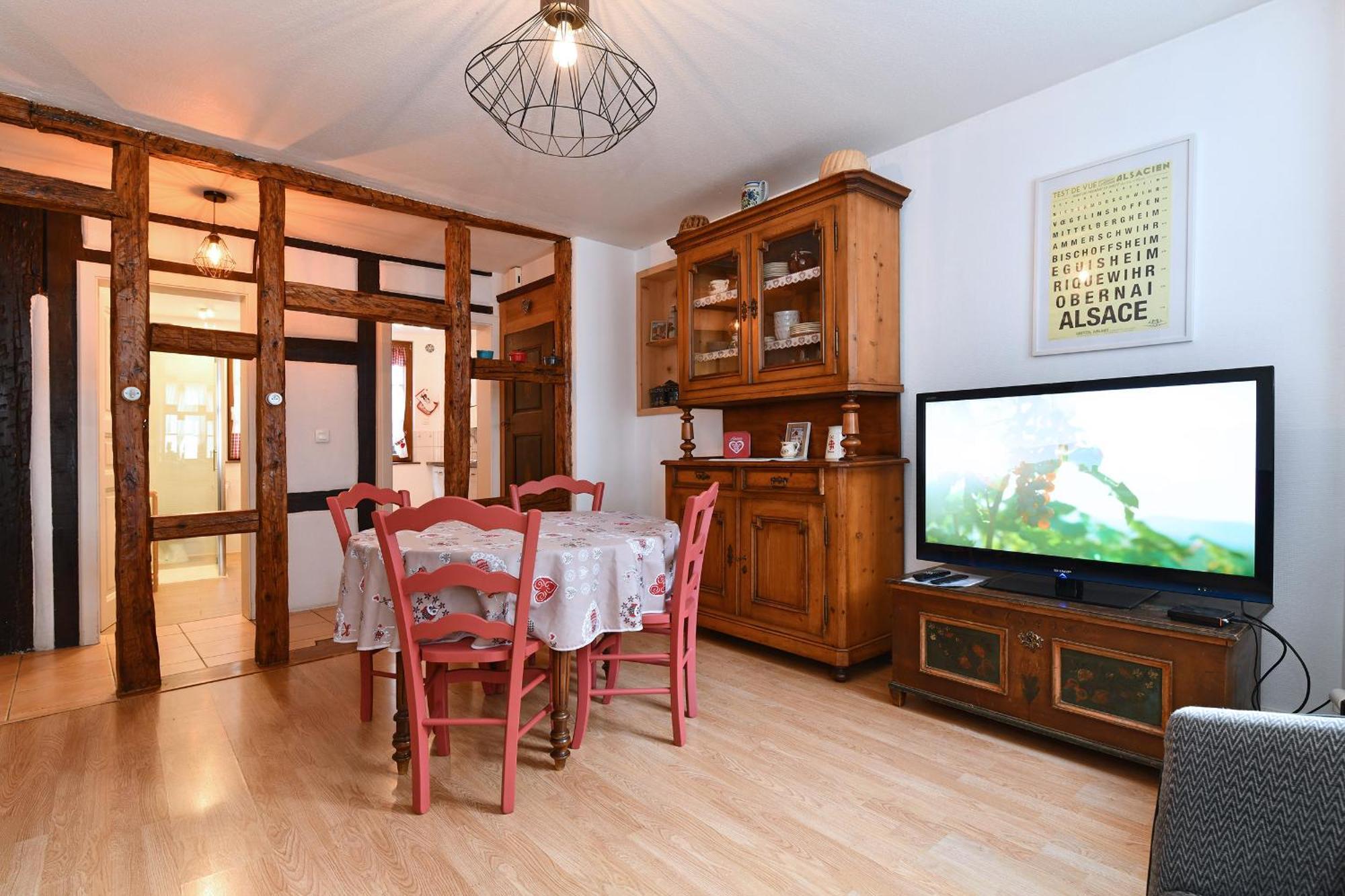 Apartmán Au Nid D'Hirondelles Ribeauvillé Exteriér fotografie
