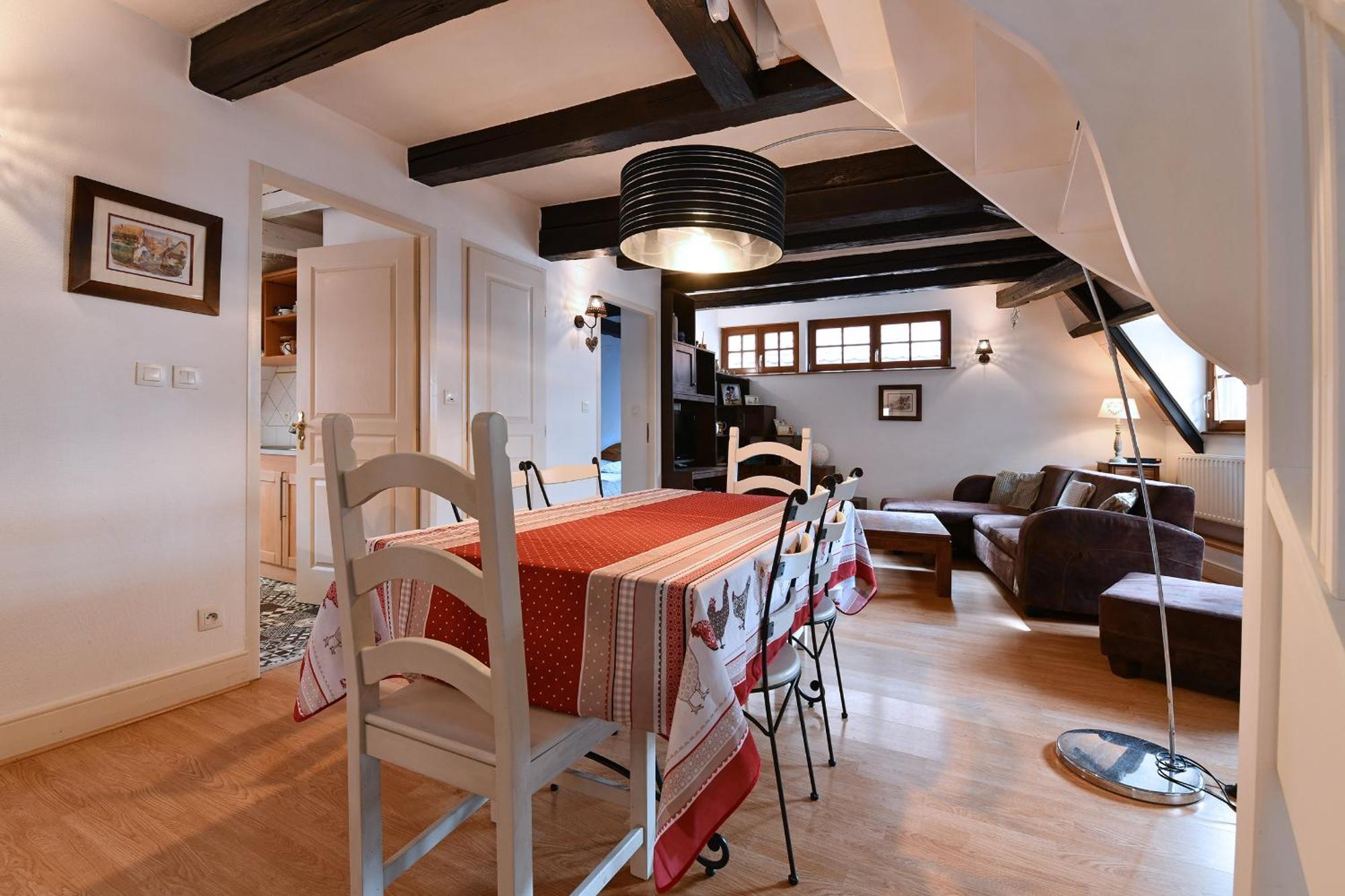 Apartmán Au Nid D'Hirondelles Ribeauvillé Exteriér fotografie